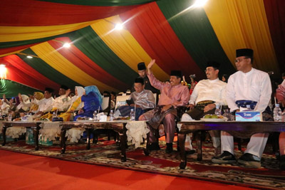 Bupati Bersama Ketua TP PKK Siak Hadiri Pembukaan MTQ Tingkat Provinsi